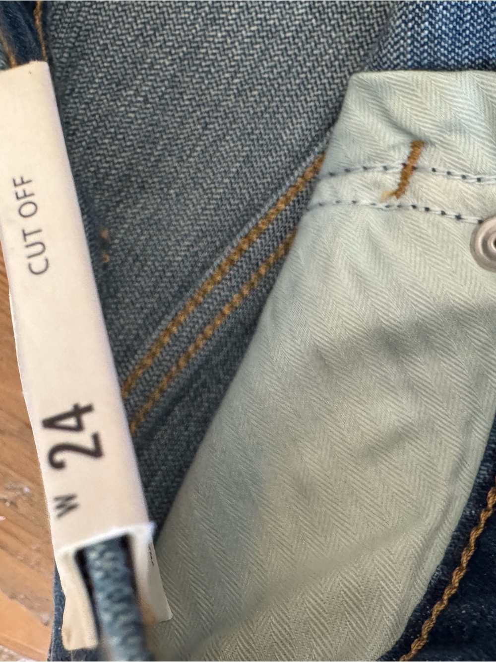 Wrangler Reworked High Rise Cut-Off Shorts - Picture 3 of 3